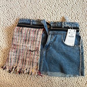 Zara Jean tweed mini skirt